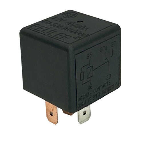 40/60 Waterproof Amp Relay with Negative Spike Protection No Mounting Tab