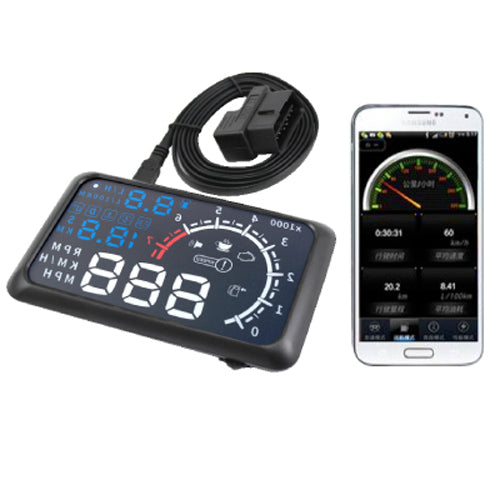 Pantalla de proyección frontal de 5" GPS