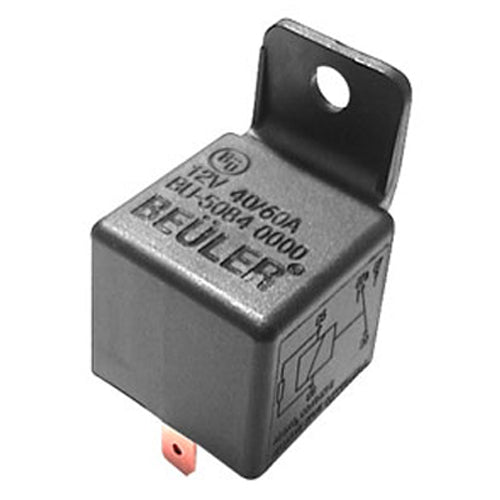 40/60 Waterproof Amp Relay with Negative Spike Protection and Mounting Tab