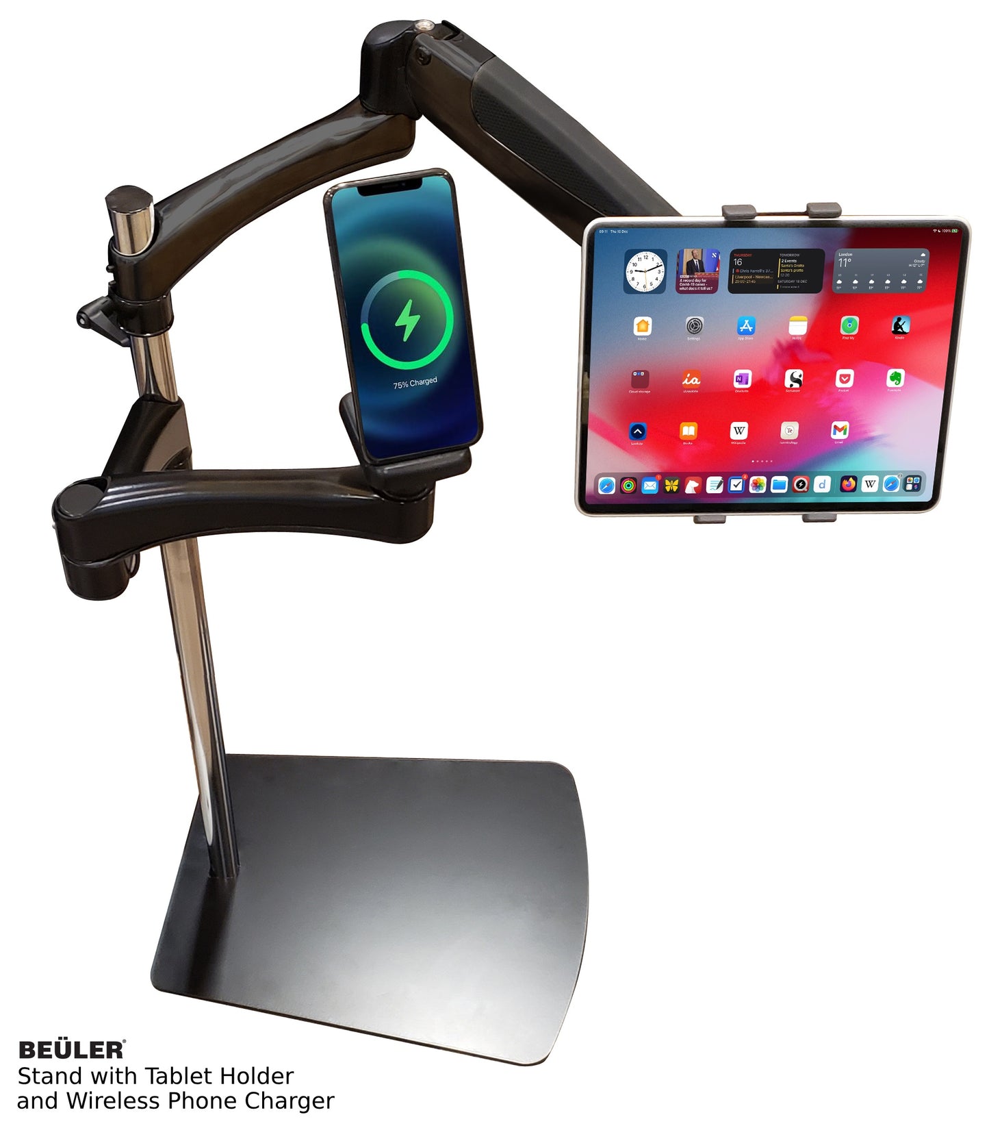Laptop/Tablet Stand + Phone Charger