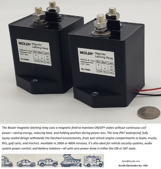 MAGNETIC LATCHING RELAY